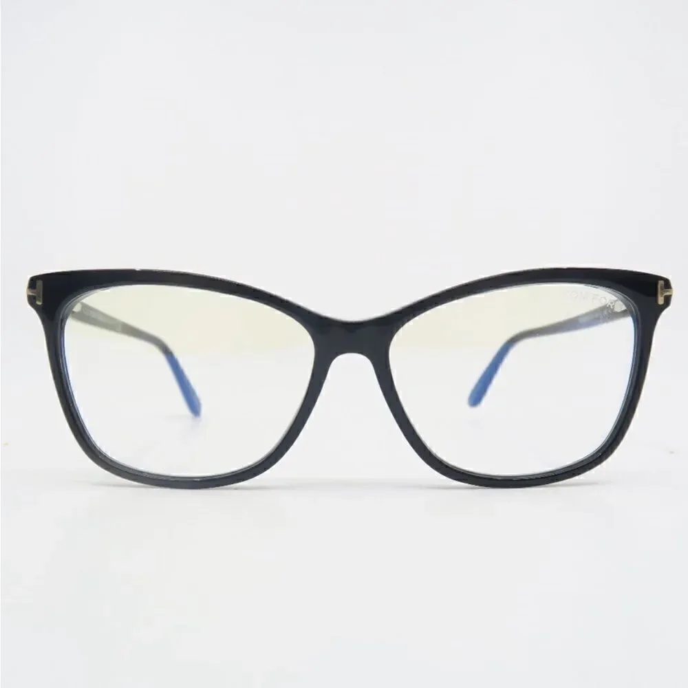 Tom Ford TF 5690 001 55mm Black & Brown Tortoise Eyeglasses